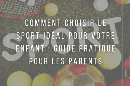 Aidez votre enfant à trouver le sport qui lui convient le mieux ! 🏀🎾 Notre guide pratique vous propose des conseils pour choisir le sport idéal en fonction de ses intérêts, de ses capacités et de ses besoins. 🌟 Encouragez-le dans sa passion sportive et observez-le s'épanouir ! 💪 #ChoixSportEnfant #SportPourEnfant #ÉpanouissementSportif #PassionSportive #Parentalité
